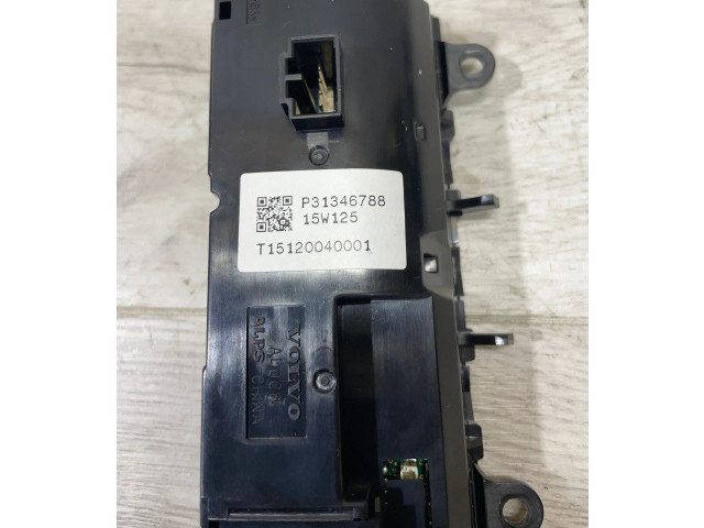 Блок управления кондиционера воздуха / климата/ печки (в салоне)     31346788, T15120040001    Volvo XC90 