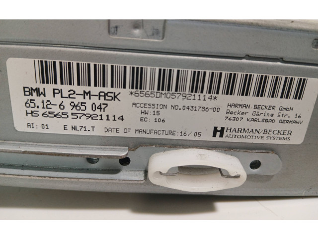 Радио/ проигрыватель CD/DVD / навигация 043178600, 65650M057921114 BMW 1 E81 E87 2007