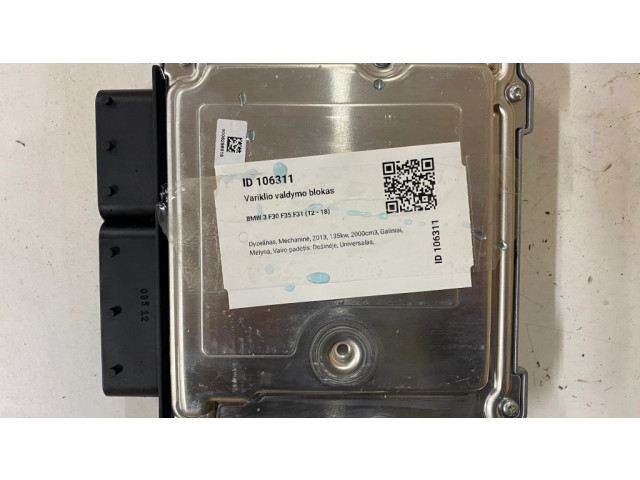 Řídící jednotka 0281019680, DDE857325701 BMW 3 F30 F35 F31 2013