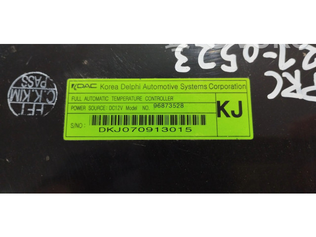 Pojistková skříňka Блок управления кондиционера воздуха / климата/ печки (в салоне) 96873528 Chevrolet Captiva 2008