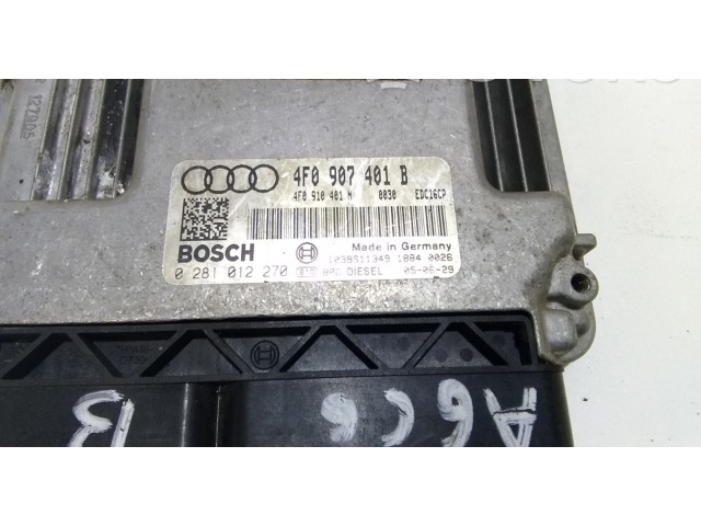 Блок управления двигателя 4F0907401B, 4F0910401N   Audi A6 Allroad C6