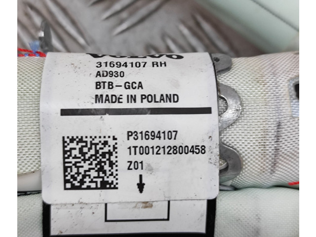 Боковая подушка безопасности 31694107 Volvo XC90