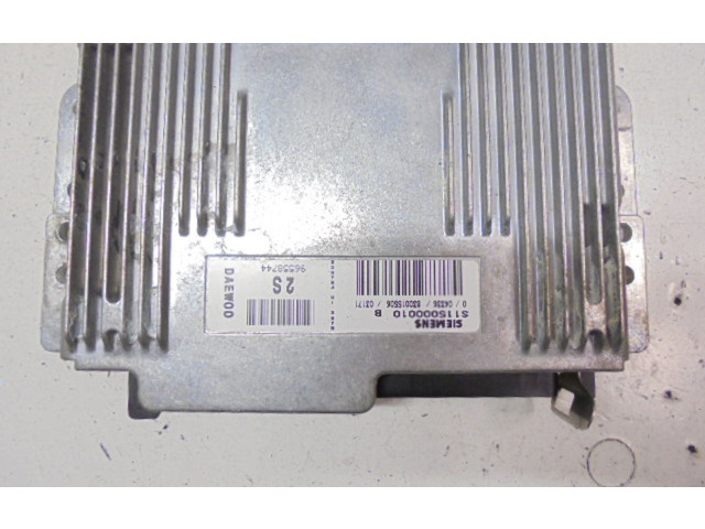 Блок управления двигателем Блок управления 96558744, 96558744   Chevrolet Matiz