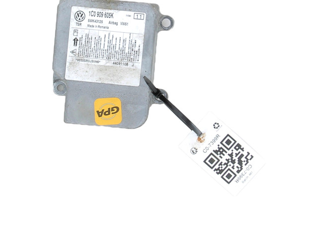 Блок подушек безопасности 1C0909605K, C0-7399R   Skoda Fabia Mk2 (5J)