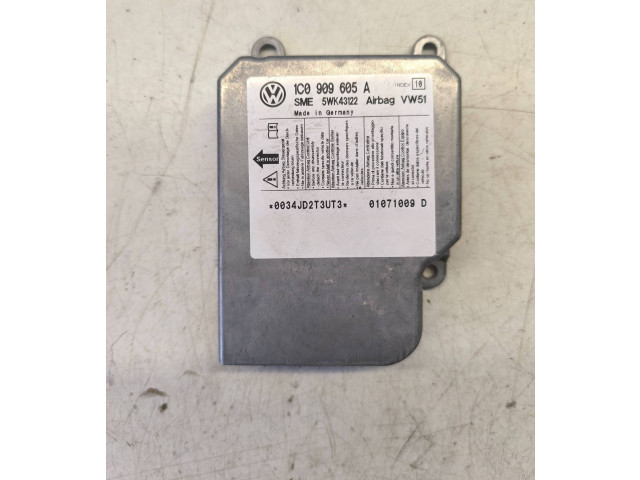 Блок подушек безопасности 1C0909605A, 01071009D   Volkswagen Transporter - Caravelle T5