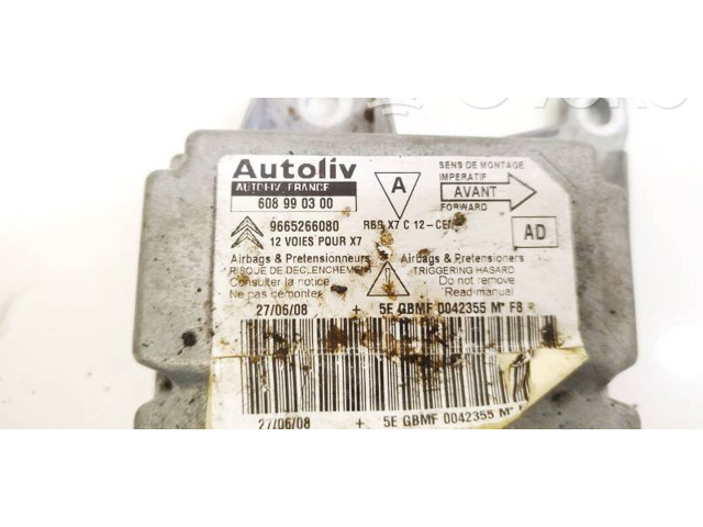 Блок подушек безопасности 50507543, 391165   Citroen C5