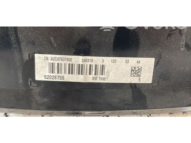 Панель приборов 52026759, 52026759   Fiat 500L       