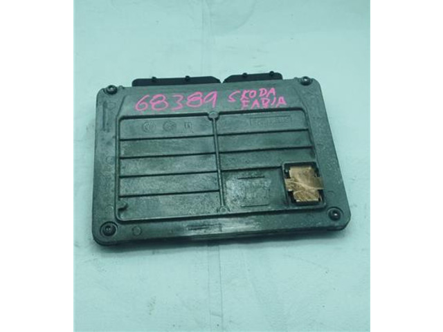 Блок управления Skoda Fabia Mk1 (6Y)