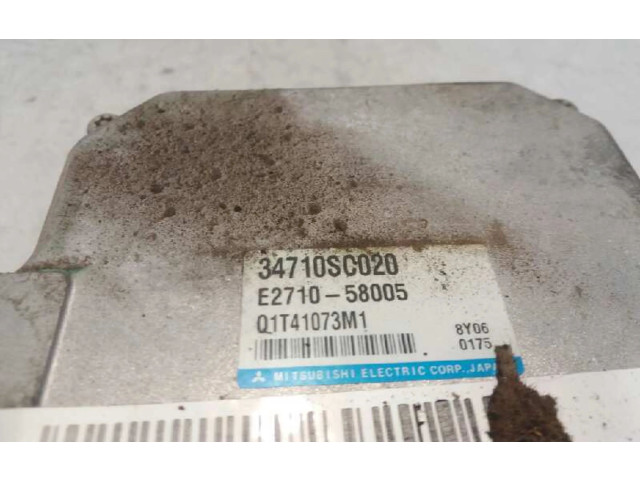 Блок управления двигателя 34710SC020, E271058005   Subaru Forester SH