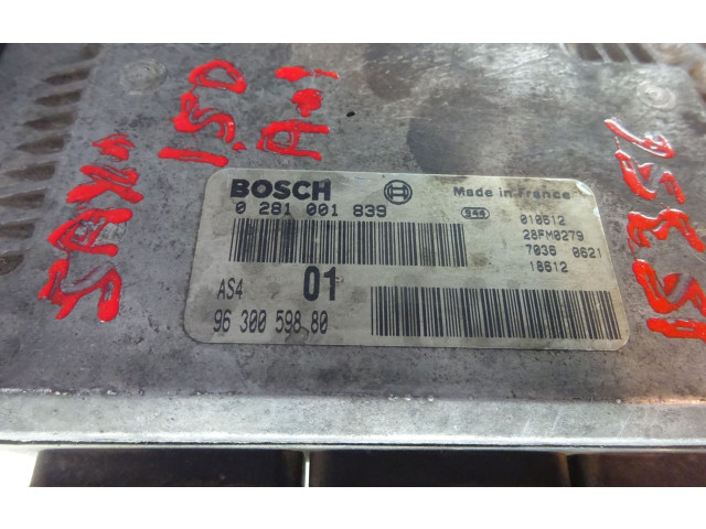 Vstřikovač 9630059880   Citroen Saxo    VJX 