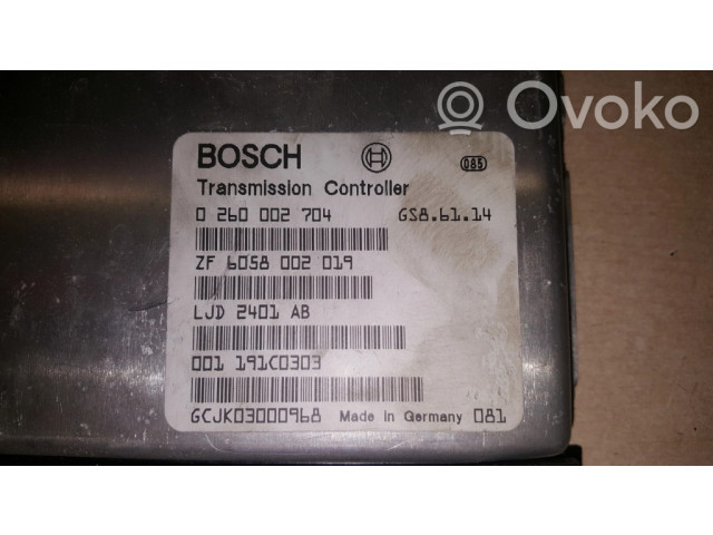 Блок управления коробкой передач 0260002704, LJD2401AB Jaguar XJ X308