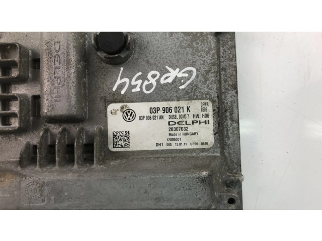 Блок управления двигателя 03P906021K Skoda Fabia Mk1 (6Y)