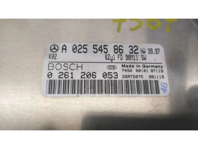 Řídící jednotka A0255458632, 0261206053 Mercedes-Benz E W210 1999