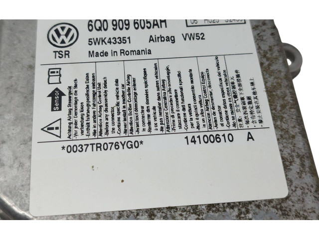 Блок подушек безопасности 6Q0909605AH, 14100610   Volkswagen Caddy