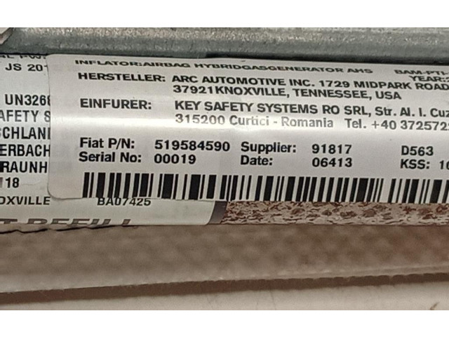 Боковая подушка безопасности 519584590, 199B4000   Fiat 500L