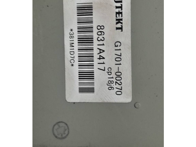 Другие блоки управления / модули G170100270, 381M1D7C   Citroen C-Crosser   