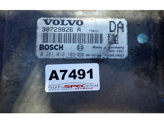 Řídící jednotka 30729826A, 039S10667 Volvo XC90 2009