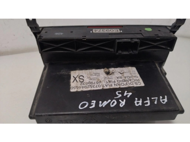 Блок управления климат-контролем 07352944650, E09374 Alfa Romeo 147