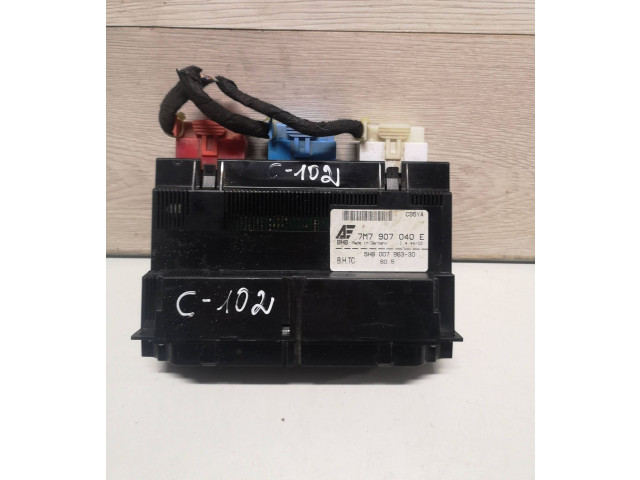 Блок управления климат-контролем 7M7907040E, 5HB00796330   Seat Alhambra (Mk1)