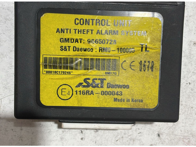 Řídící jednotka Chevrolet Aveo 2009