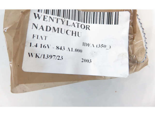 Вентилятор печки 141730600, 141730600 Fiat Idea