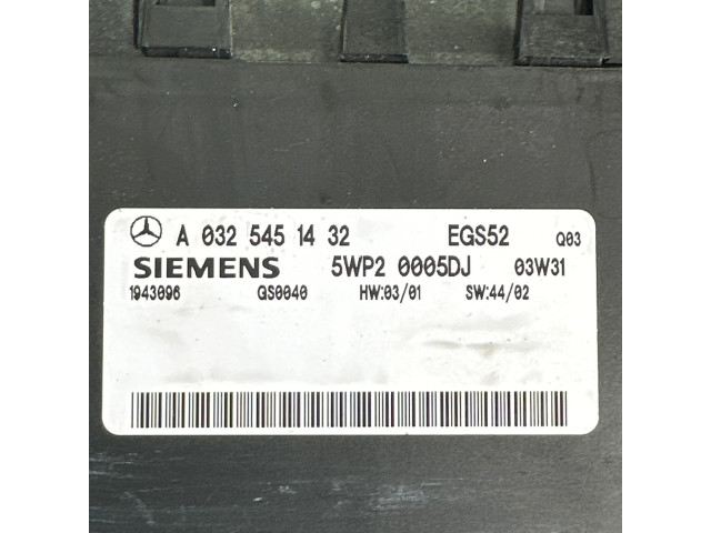 Блок управления коробкой передач A0325451432, 5WP20005DJ   Mercedes-Benz E W211