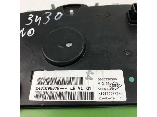 Панель приборов 248109687R Dacia Dokker