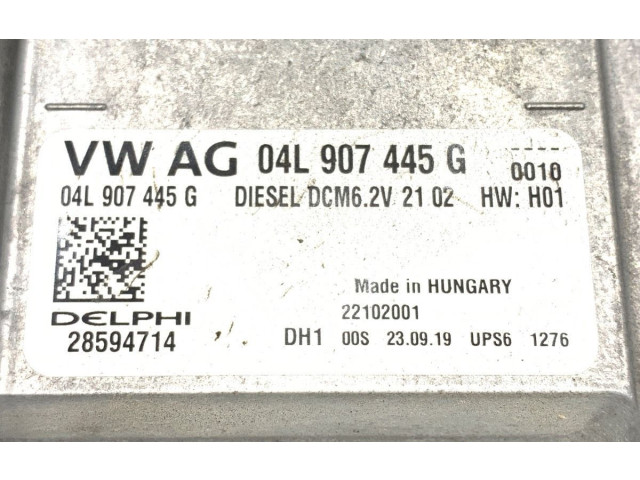 Блок управления двигателем Блок управления 04L907445G Skoda Octavia Mk3 (5E)