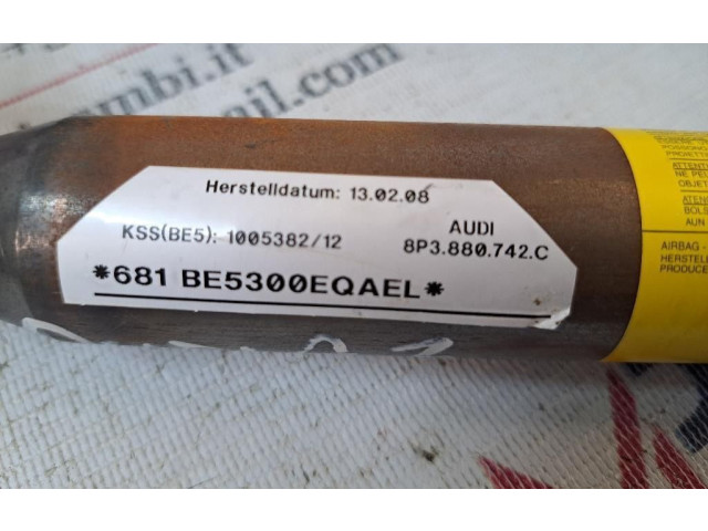 Боковая подушка безопасности 8P3880742C, 8P3880742C   Audi A3 S3 8P
