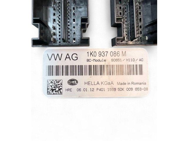 Блок комфорта 1K0937086M, 1K0937086M Volkswagen Golf VI