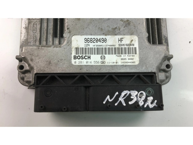Блок управления двигателем Блок управления 96820490, 0281014556   Chevrolet Nubira