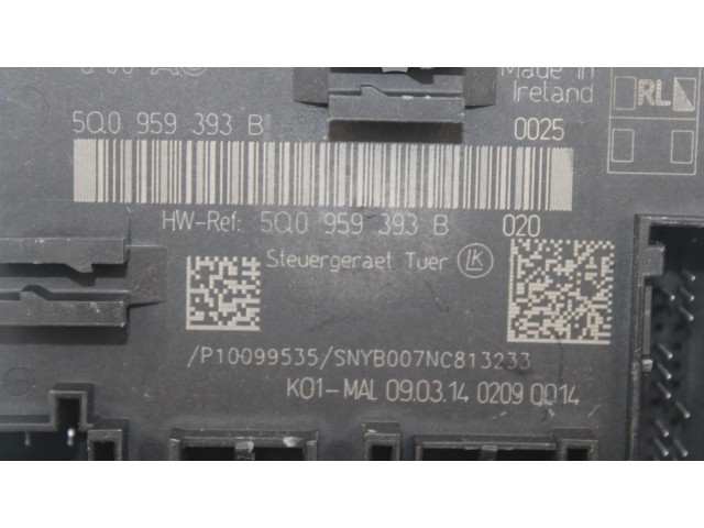 Блок комфорта 5Q0959393B Volkswagen Golf VII