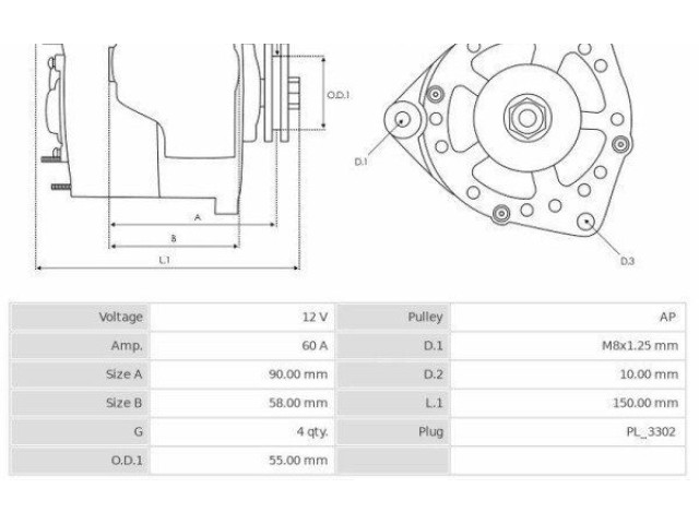 Зеркало электрическое Suzuki Wagon R+ - года