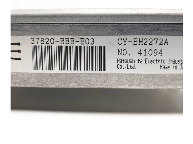 Блок управления двигателя 37820RBBE, CYEH2272A Honda Accord