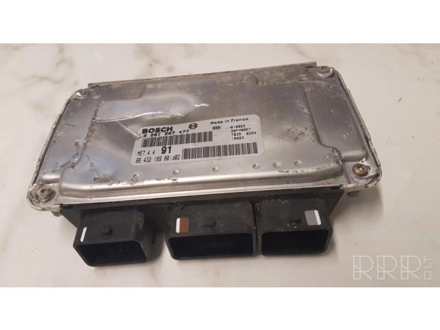 Блок управления двигателя 9643218980, 0261207477   Peugeot 206