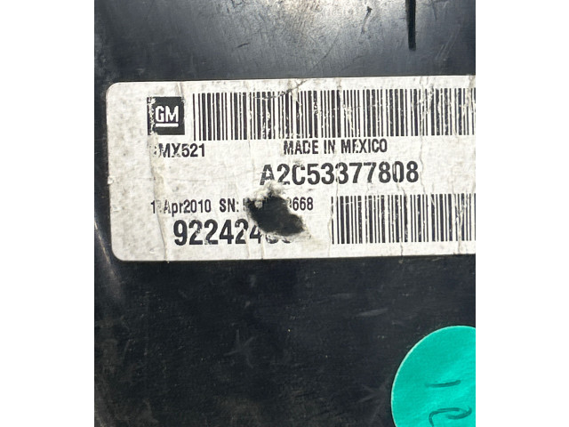 Панель приборов A2C53377808, 92242408   Chevrolet Camaro       