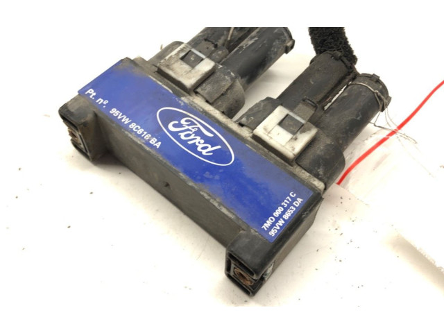 Pojistková skříňka Řídící jednotka BSM 7M0000317C Seat Alhambra (Mk1) 2000