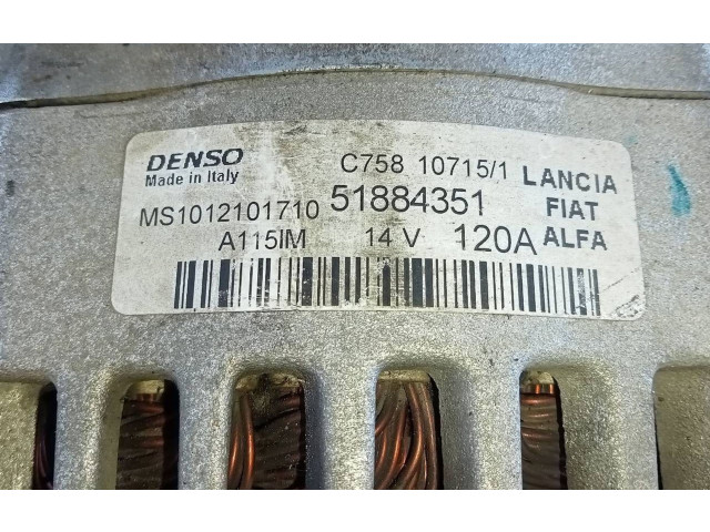 Генератор 51884351, MS1012101710 Jeep Renegade