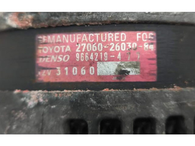 Генератор 270602603084 Lexus IS 220D-250-350