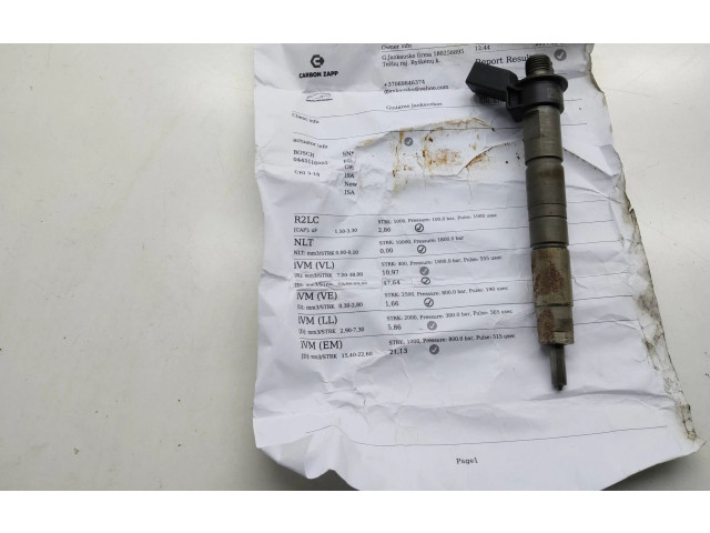 Vstřikovač 0445116001 BMW 1 E82 E88 pro naftový motor 2.0