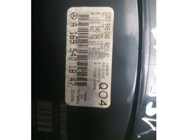 Панель приборов OM640940, A1695401847   Mercedes-Benz A W169       
