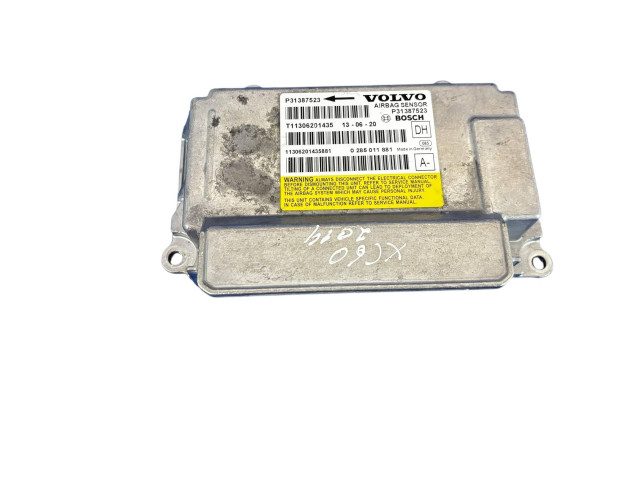 Блок подушек безопасности 31387523, 0285011881   Volvo XC60