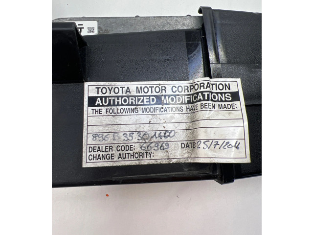 Řídící jednotka 8966153R70, 2756003560 Lexus IS III XE30 2015