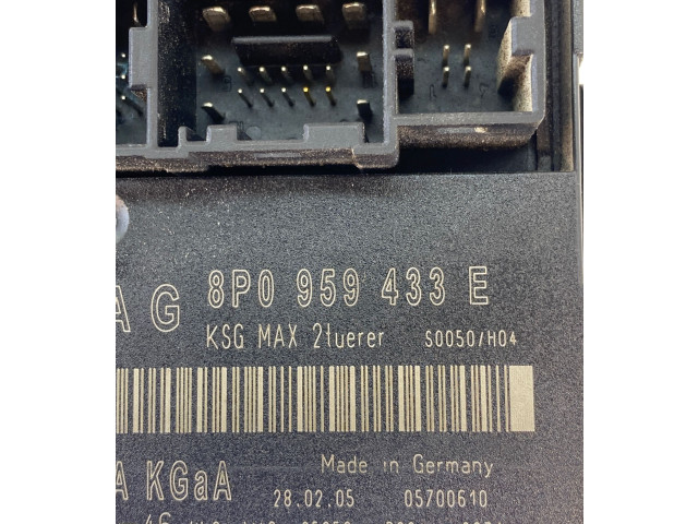 Блок комфорта 8P0959433E, 05700610   Audi A3 S3 A3 Sportback 8P   