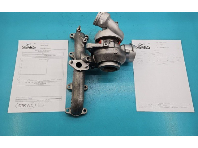Турбина Skoda Octavia Mk2 (1Z) BV39A-0068, IMPRK1410990 для двигателя BLS