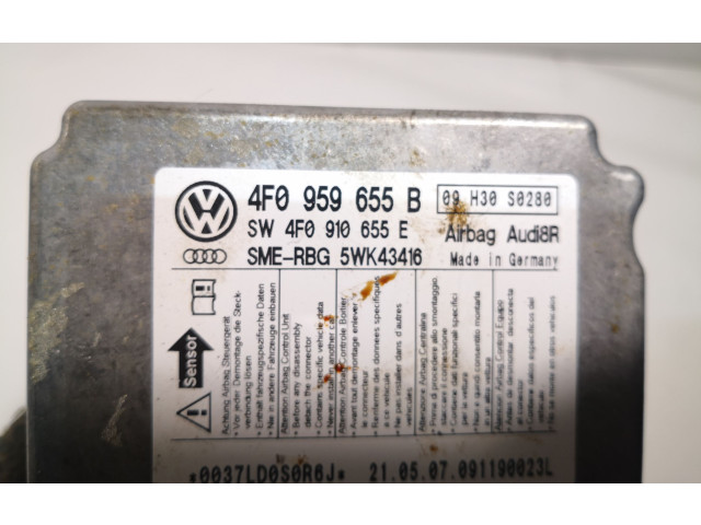 Блок подушек безопасности 4F0959655B, 4F0910655E   Audi A6 S6 C6 4F
