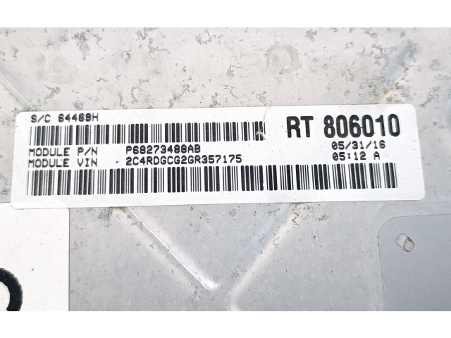 Řídící jednotka P68243295AA, 68243295AA Dodge Grand Caravan 2016