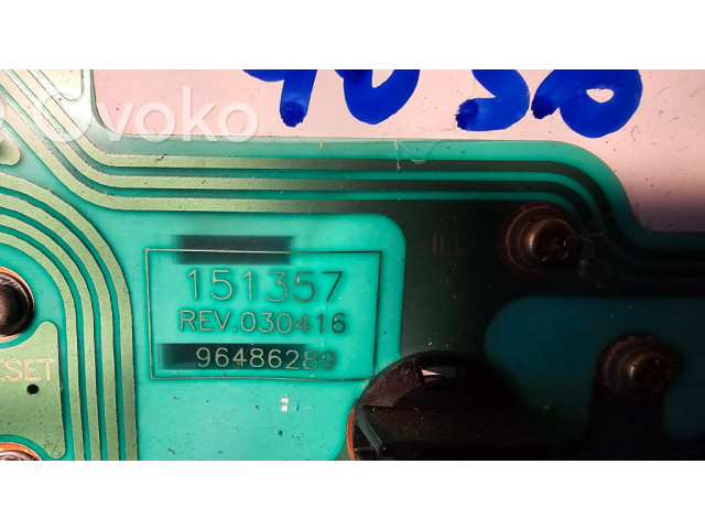 Панель приборов 96423038, 96486289   Chevrolet Evanda       