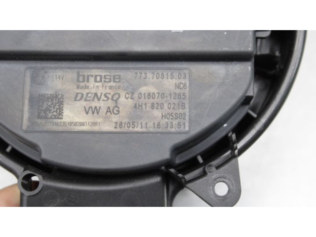 Вентилятор печки    4H1820021B, 7737081503   Audi A6 S6 C7 4G