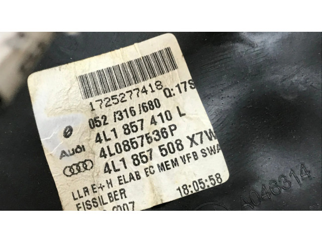 Zpětné zrcátko pravé Audi Q7 4L 2008 4L1857410L, 4L0857536P